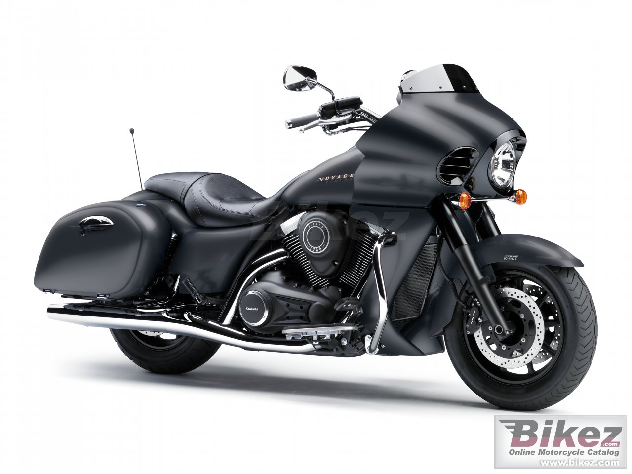 Big Kawasaki vn 1700 voyager custom picture and wallpaper from Bikez.com